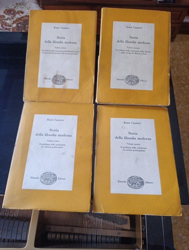 Cassirer ernst storia - ,