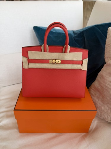 Hermes birkin capucine - hermes, 25