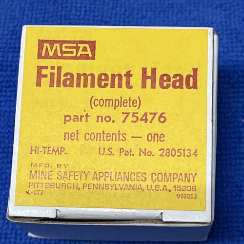 Msa 75476 filamento - ~,