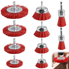 10 Spazzole in Nylon, Filo Di