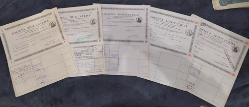 Certificati azionari societa - certificati,