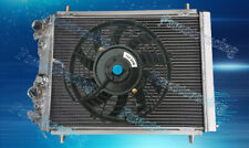3 ROW Radiator+FAN For Lancia