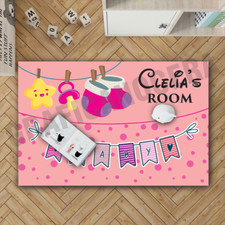 Tappeto da camera con Nome