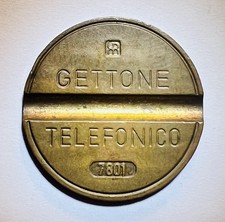 Italian gettone telefonico - gettone,