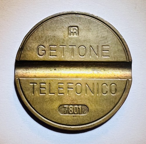 Italian gettone telefonico - italian,