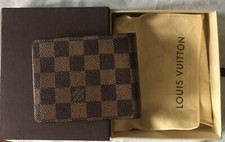 Louis Vuitton Centenaire Edition Wallet - Damier Ebene In pelle
