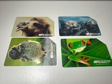 4 Schede Telefoniche "Animali per modo di dire" - Telecom usate