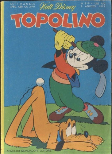 Topolino numero 819 del - topolino,