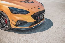 Spoiler coppa attacco anteriore V.8 adatto per Ford Focus ST / ST-Line Mk4 nero