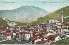 Saluti da Clusone - anno 1919