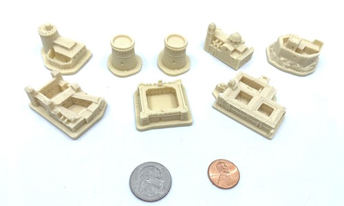 Miniature resina castello - miniature,