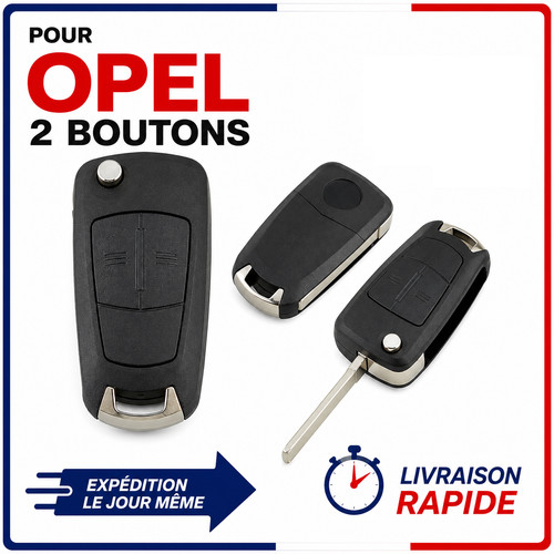 Coque clé plip opel - opel, h
