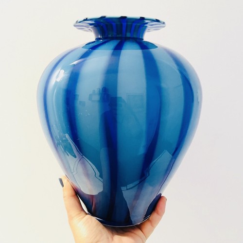 Grande vaso fasce in - 🔵, a