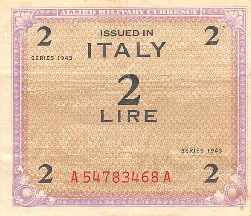 Italy lire series - italy, 2