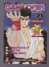 magazine manga GAMEOVER videogiochi a fumetti  street fighter ii v n.7 1997