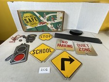 Let’s Play Safe Junior Traffic Game Vintage n. 482 X-Acto pedaliera auto bici 2C16