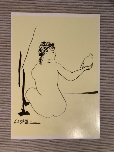 Cartolina pablo picasso - 1, cartolina,