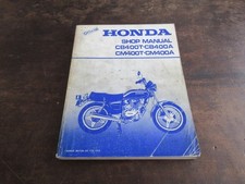 Honda CB400T CB400A CM400T