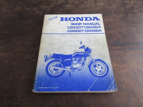 Honda cb400t cb400a cm400t - cb400t,