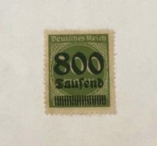 Rare German stamps 1923 with