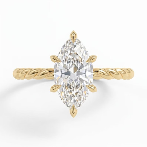 Anello fidanzamento solitaire - anello,