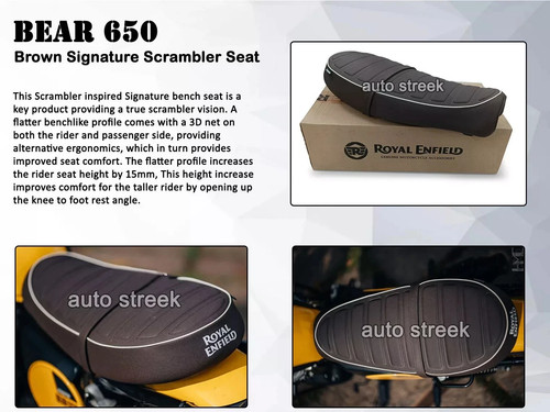 Sedile scrambler originale - scrambler,