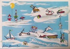 Cartolina Giocattoli D' Epoca
