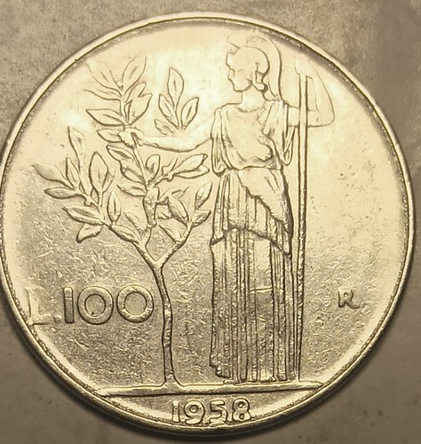 100 lire 1958 - 100,