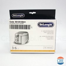 DELONGHI Kit 3 Filtri Carboni Attivi + 6 Filtri Carta Friggitrice Serie F28 D28