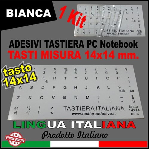 Adesivi tastiera italiana - adesivi, pc