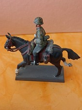 Glorioso Soldatino Piombo Cavallo vintage Troopar Germany 1945 Dea By Cassandra