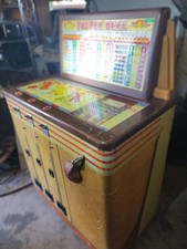 WORKING Bally Triple Bell Slot
