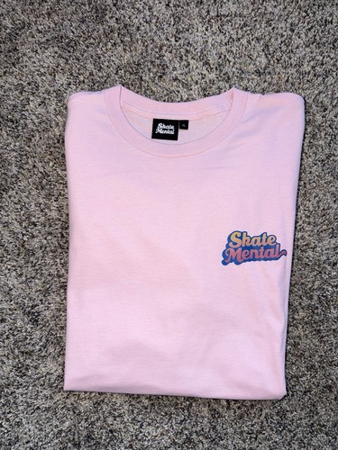 Shirt skate mental rosa - mental,