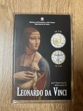2 euro commemorativi  Coin Card Leonardo 2019