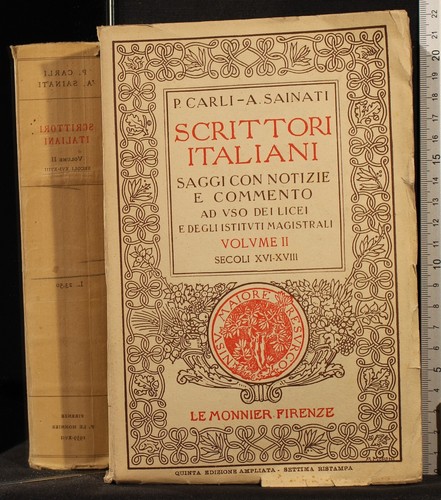 Scrittori italiani vol - scrittori, italiani.