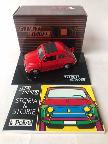 Polistil fiat 500 - 500, rossa