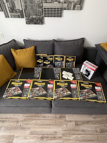 Collezione minerali gemme - collezione,