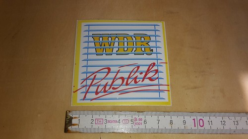 Vecchio adesivo wdr piblik - vecchio,