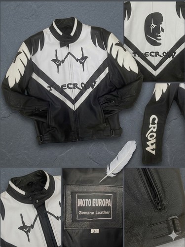 The crow moto europa giacca - x,
