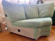 Divanetto angolare in alcantara