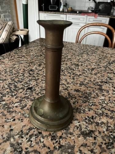 Antico candeliere ottone - antico,