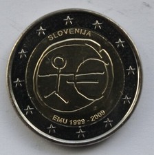 SLOVENIA - 2 € Euro moneta