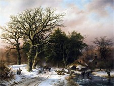 Piastrella accento scena bosco neve murale cucina parete backsplash marmo ceramica