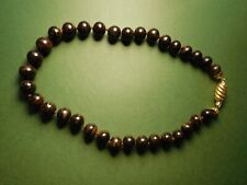 COLLANA CON FERMAGLIO IN ORO 750  GIOIELLO VINTAGE CM 60