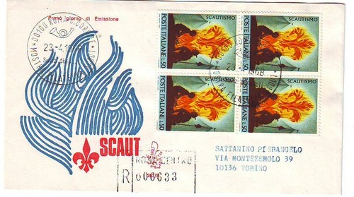 1968 fdc venetia club - 1968,