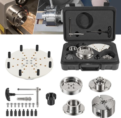 Set mandrino tornio legno - , 4