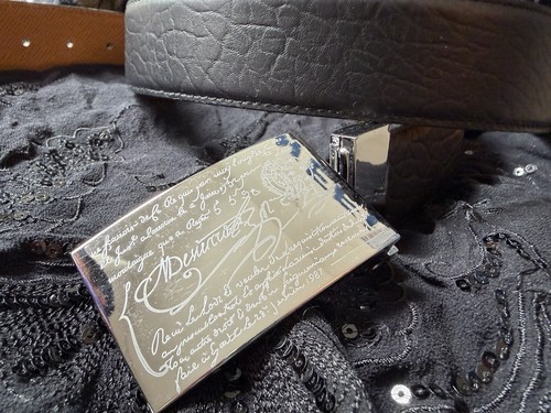 Berluti reversible scritto - berluti,
