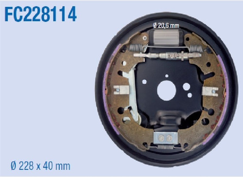 Ate fc228114 kit freni tamburo - freni,