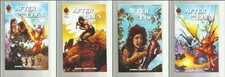 After Eden #1-4 back cover set