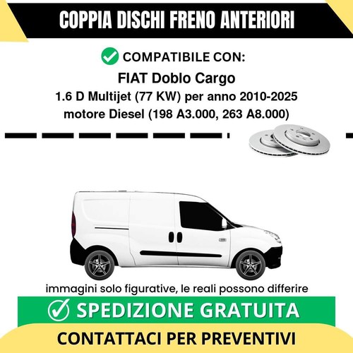 Coppia dischi freno anteriori - coppia,
